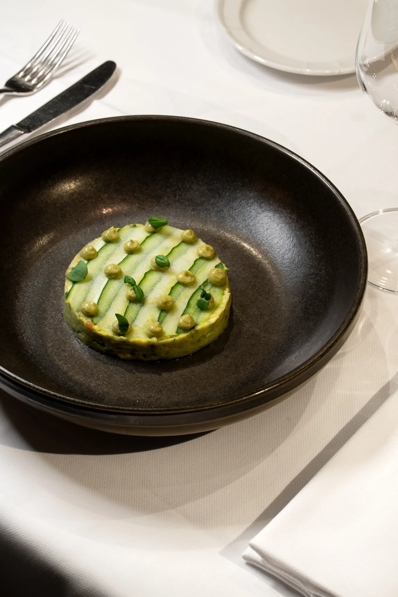 A dish at El Porteño — crafted, warm, convivial