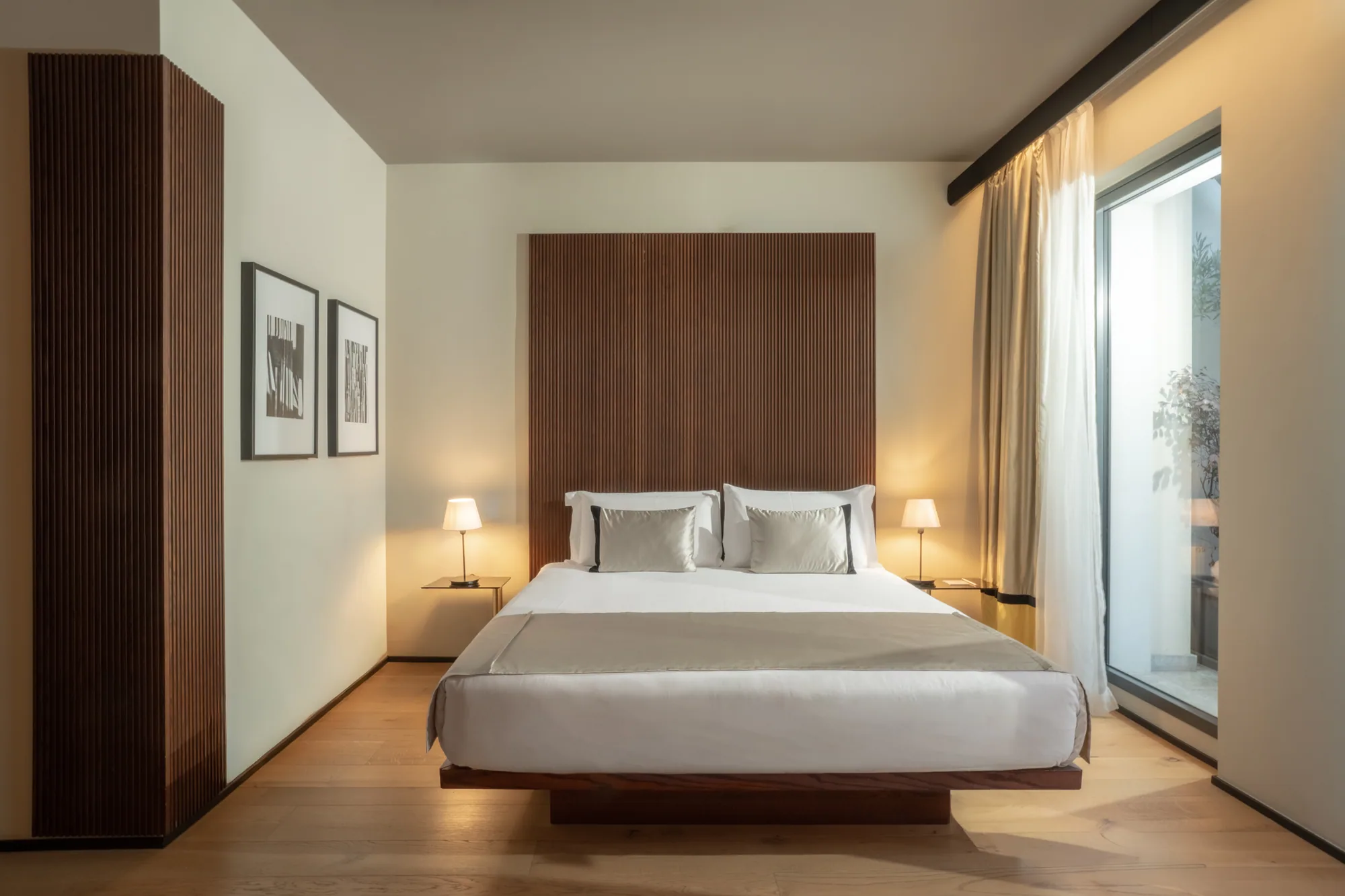 A suite — silence, the house closes